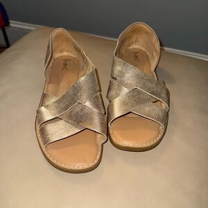 b.o.c. Gold Kamryn Sandals